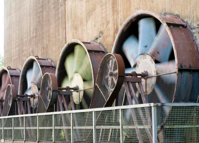Industrial Cooling Tower Fan Blade Molded with PP LGF50 High Rigidity