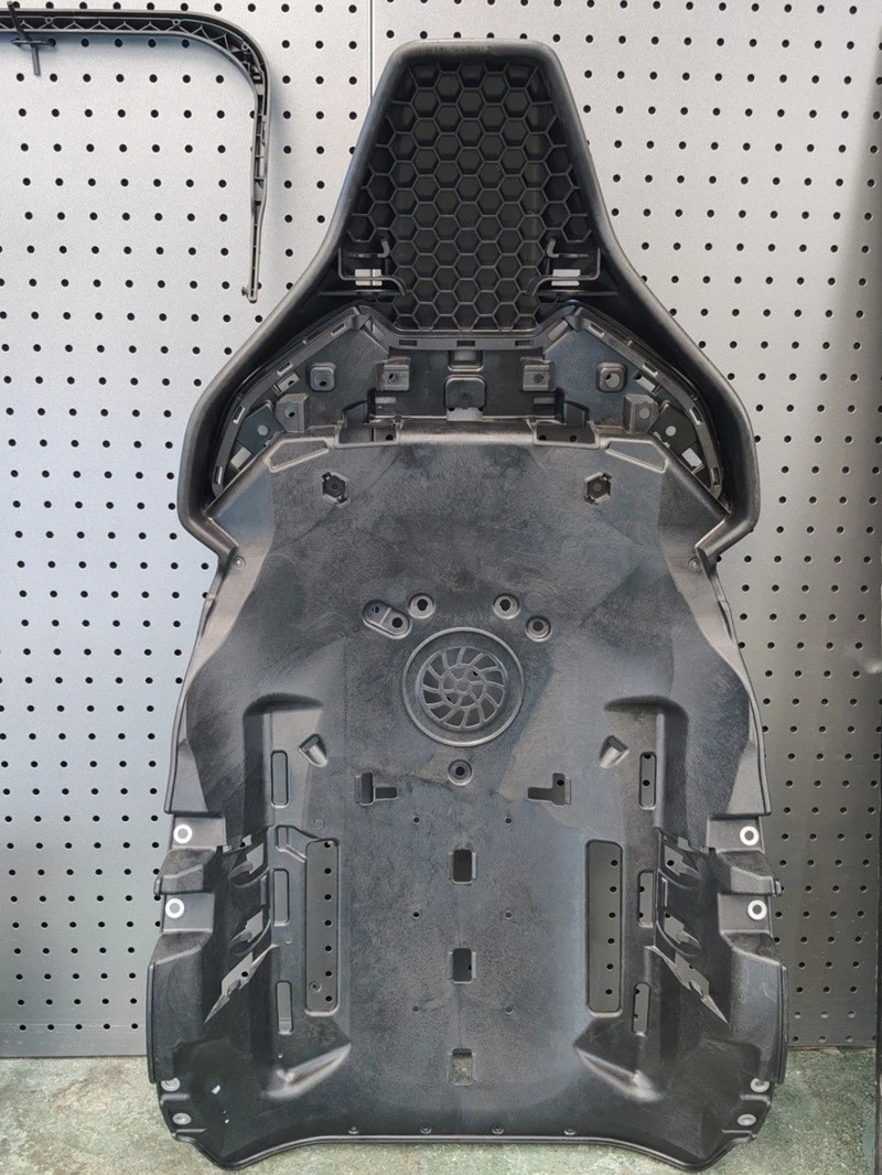 Long glass fiber polypropylene safety seat structural component Long glass fiber polypropylene safety seat structural component